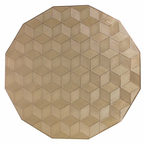 Набор из 6-ти плейсматов Villa D'Este GOLD HEXAGONAL, д. 38 см, VD5912195