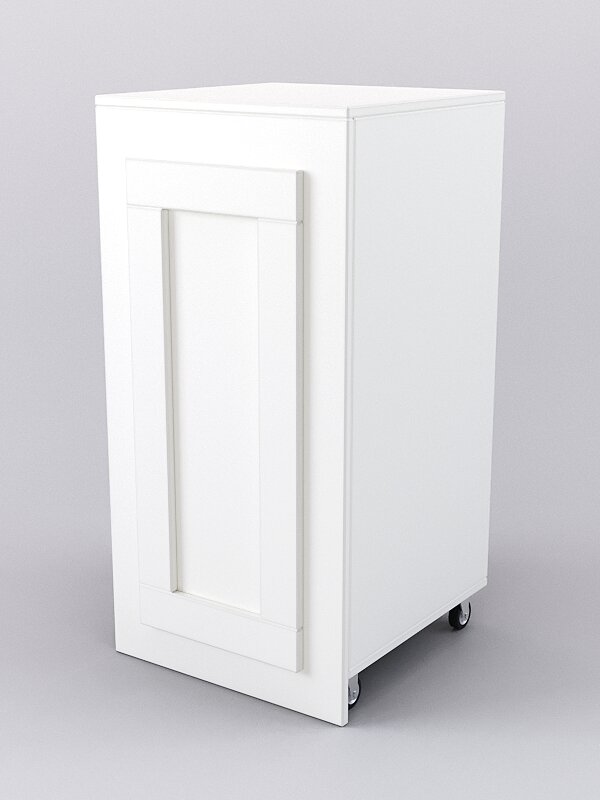 Прилавок "орнамент" №1-450 выкатной, Белый. Производитель товара - компания Westcom.