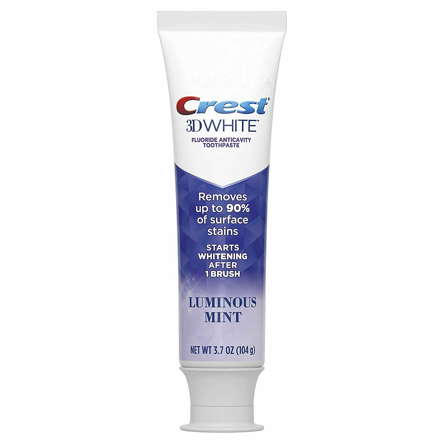 Зубная паста Crest 3D White Luminous Mint – Отбеливающая зубная паста 104 грамм