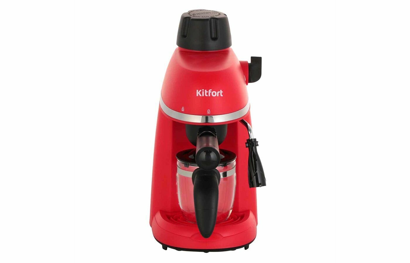 Кофеварка рожковая KITFORT KT-760-1 красная
