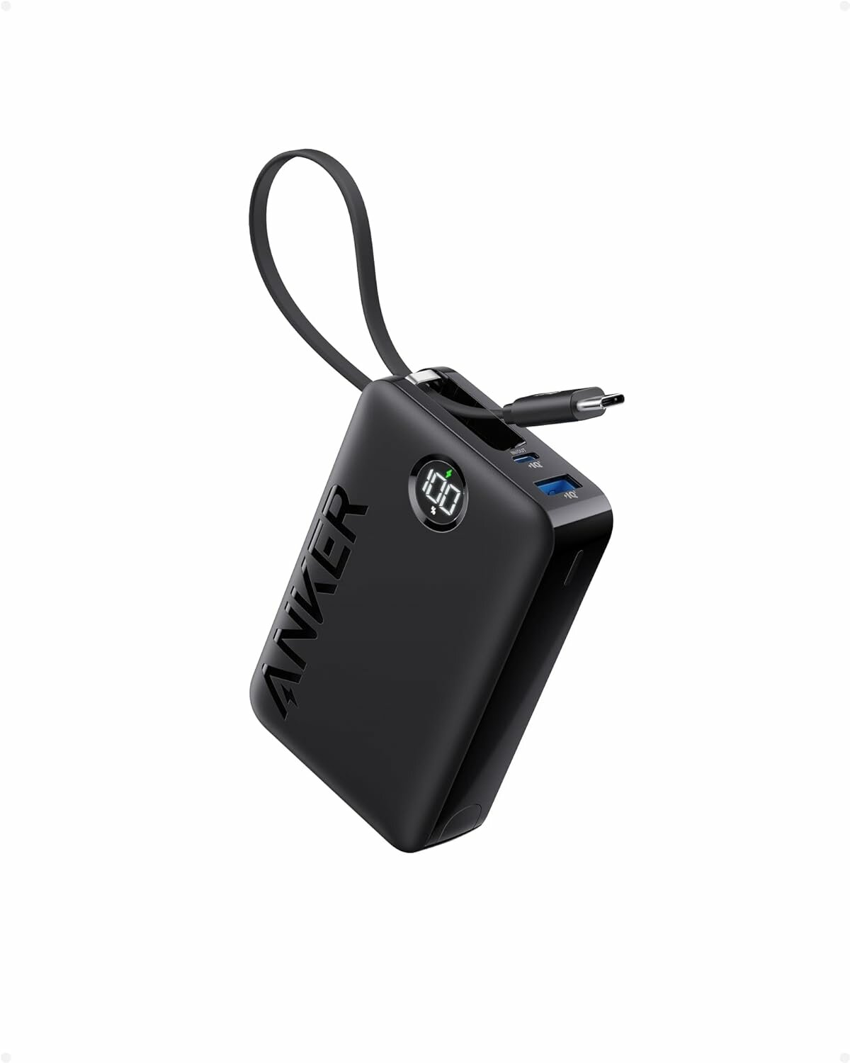 Повербанк Anker 335 (A1647) 20000mAh 22.5W черный