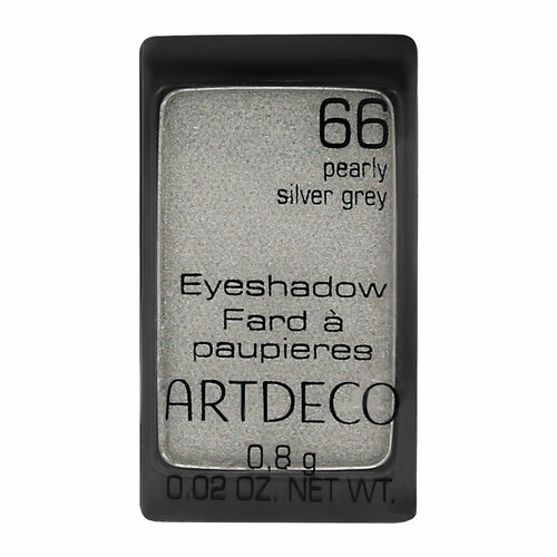 Тени для век `ARTDECO` EYESHADOW перламутровые тон 66 pearly silver grey тени для век перламутровые artdeco eyeshadow 0 4 мл