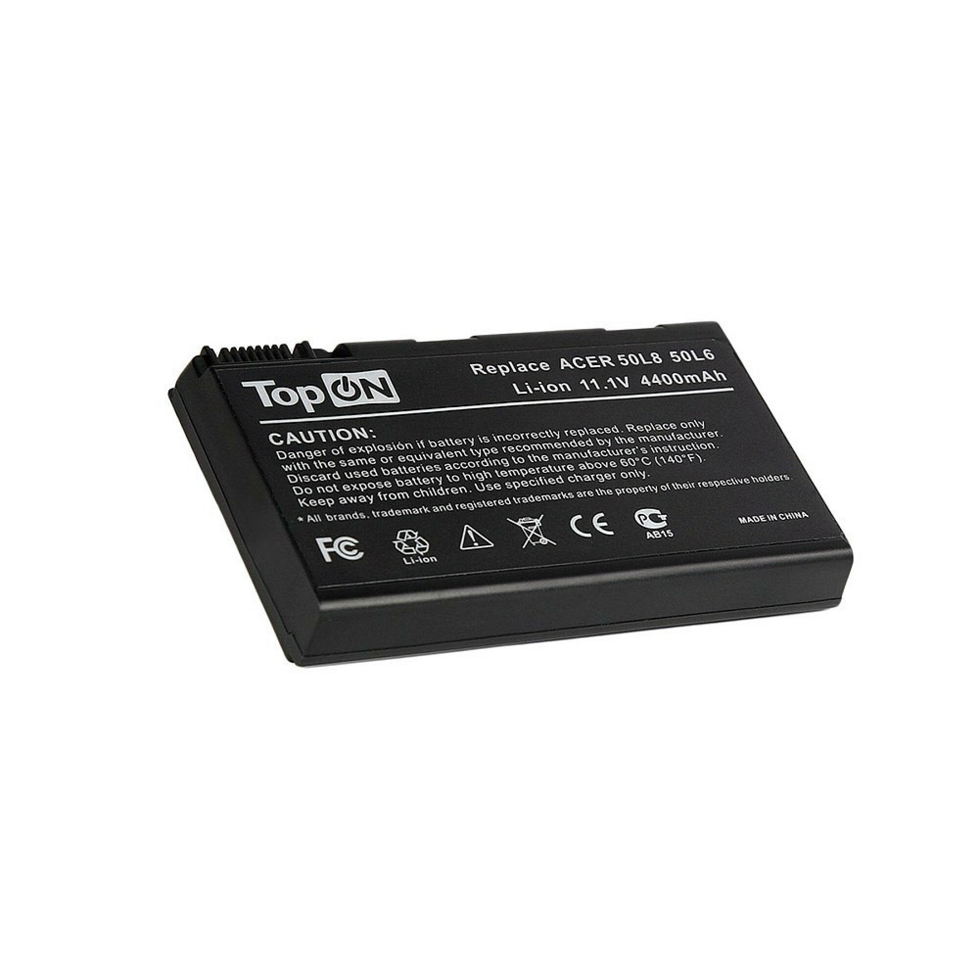 Аккумулятор для ноутбука Acer Aspire 3690, 5110, 5680, TravelMate 3900, 4200 Series. 11.1V 4400mAh 49Wh. PN: BATCL50L8, BT.00803.005. — фото 3