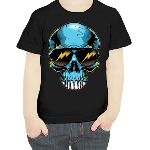 фото Футболка , размер 104, черный нет бренда