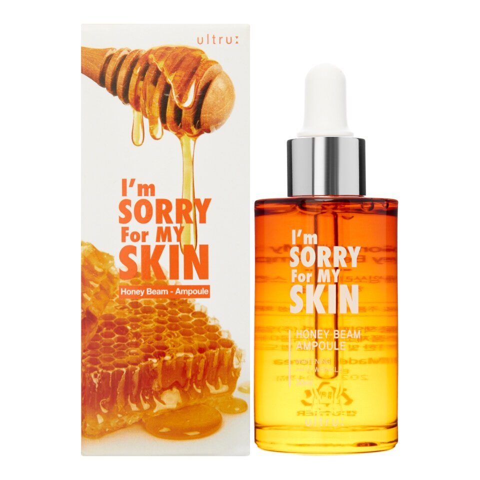 I'm Sorry for My Skin Honey Beam Ampoule Антивозрастная сыворотка для лица с экстрактами маточного молочка, прополиса и мёда 30мл