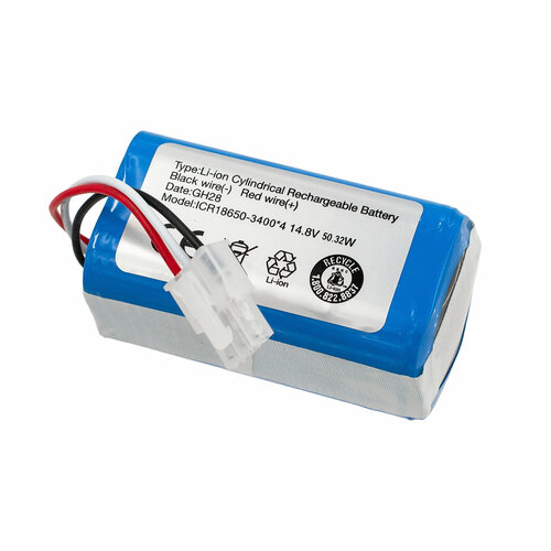 Аккумулятор для пылесоса iClebo Arte YCR-M05 / YCR-M05-10 / YCR-M05-20 / Smart YCR-M04-1 / Pop YCR-M05-P / Pop Lemon YCR-M05-P2 / YCR-M05-50 аккумулятор батарея cs ycm051vx для пылесоса iclebo ycr m05 20 14 8v 2600mah
