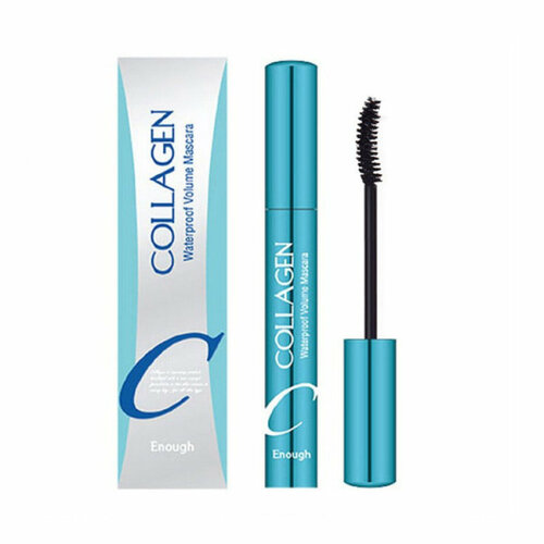 ENOUGH Collagen Waterproof Volume Mascara Влагостойкая тушь для объема с коллагеном 9мл