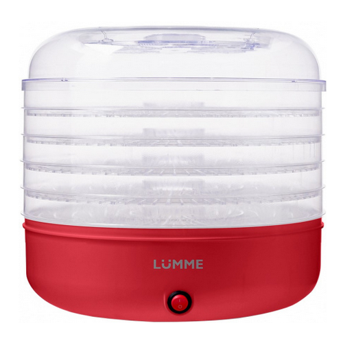 Сушилка для овощей и фруктов Lumme LFD-105 3B PP бордовый гранат 777600₽