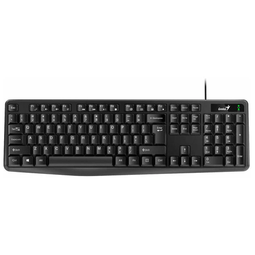 Клавиатура проводная Genius Smart KB-117 черная 127900₽