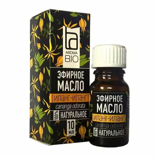 Эфирное масло Иланг-Иланг (cananga odorata) АромаБио 10 мл 2 шт