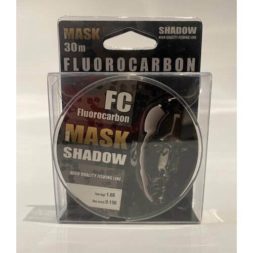 фото Флюорокарбоновая леска akkoi mask shadow 0.156, 30 м, тест 1,68 кг