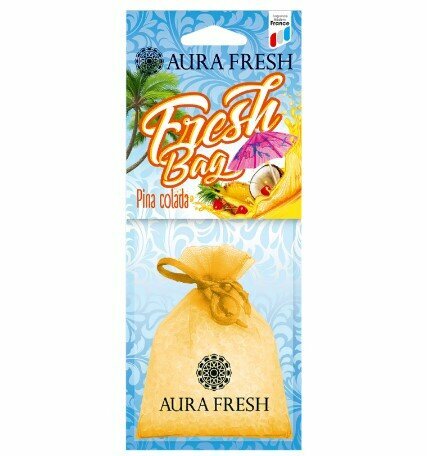 Ароматизатор подвесной мешочек "AURA FRESH" Fresh Bag Pinacolada" (Пинаколада) AURA FRESH 23056