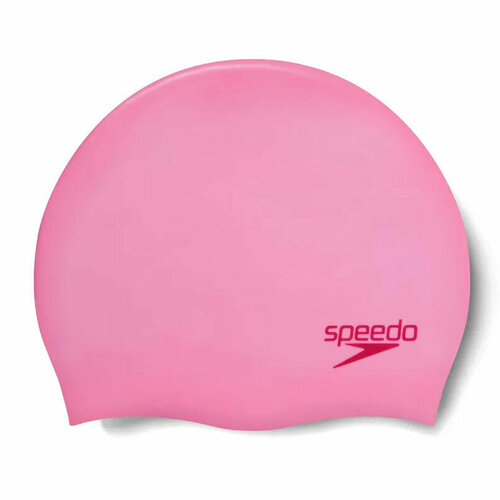 фото Шапочка для плавания детская speedo plain moulded silicone cap jr, силикон