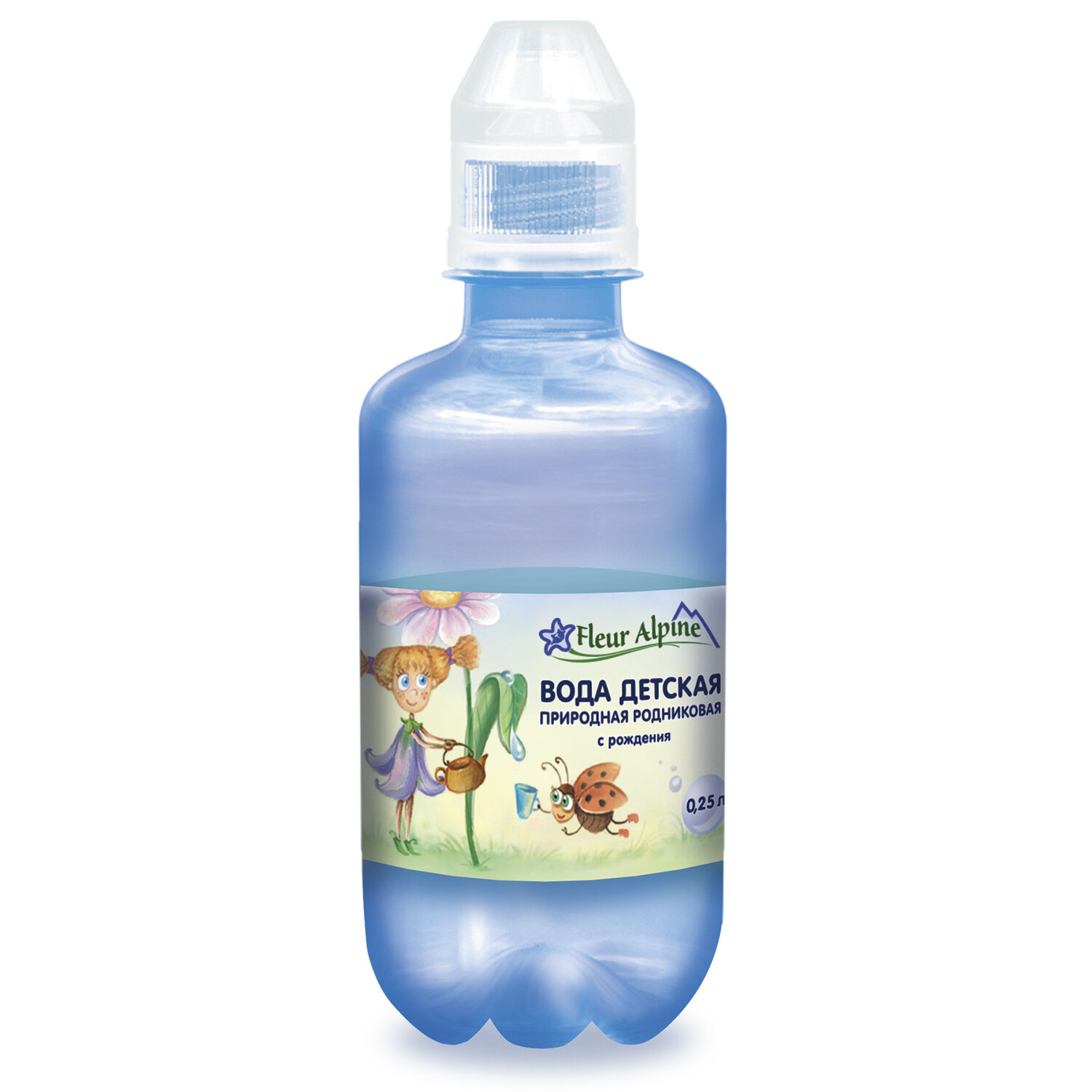 Вода Fleur Alpine детская питьевая с рождения 0,25л, (12 штук) - фотография № 2