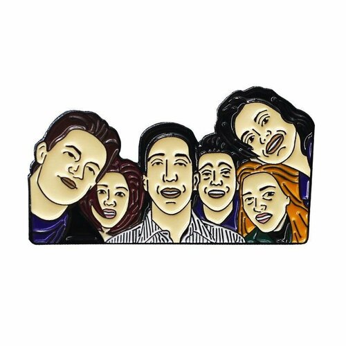 Значок Bag & You, 1 шт., бежевый