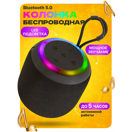 Портативная колонка Bluetooth Flip 6 RGB Черный 150000₽