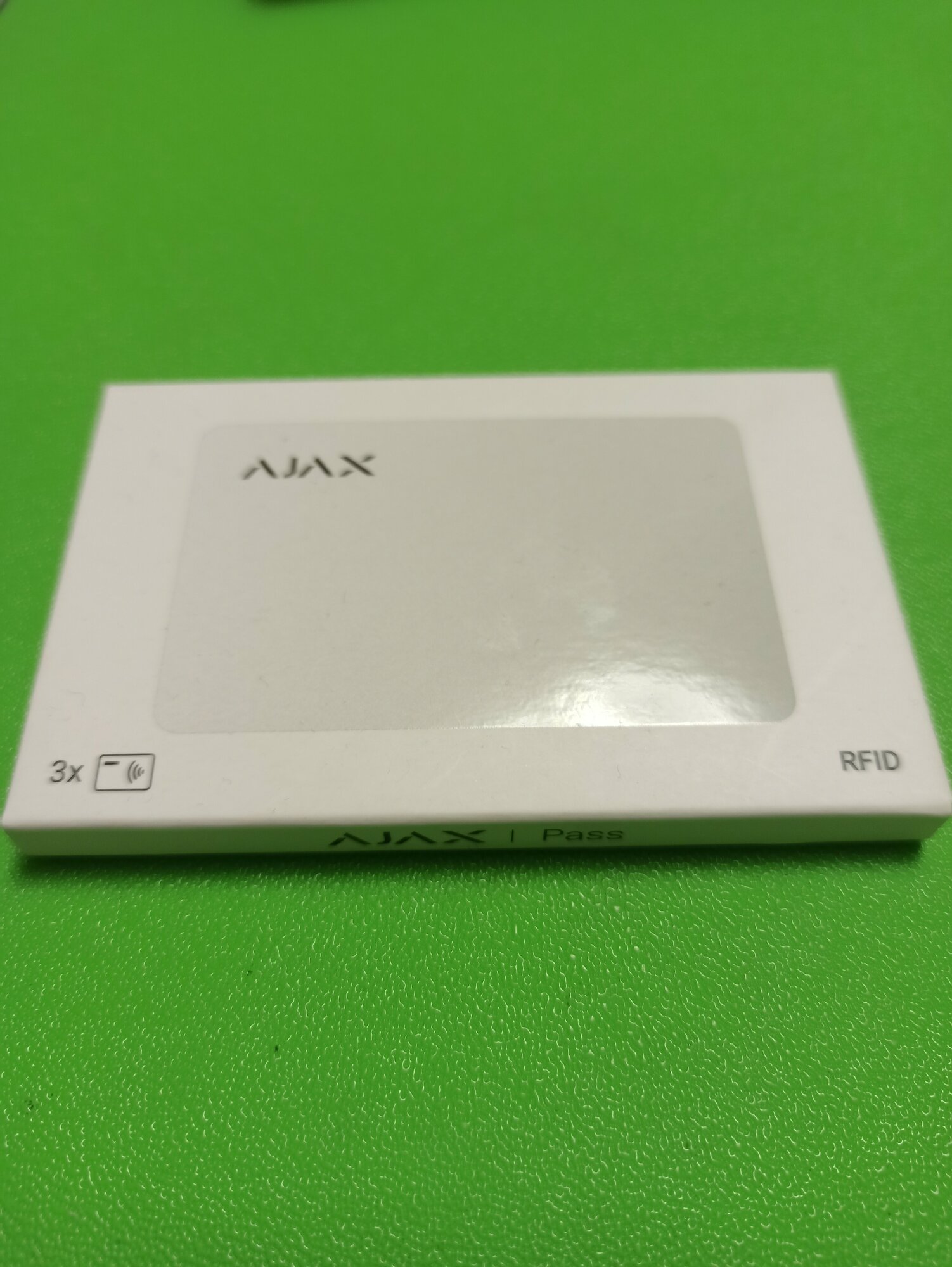 Ajax Pass бесконтактная карта для клавиатуры(комплект из 3 карт) (белый)