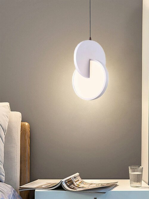 Светильник светодиодный подвесной VertexHome VER-5157-1WH стиль модерн, на кухню, в детскую, в спальню, в гостиную