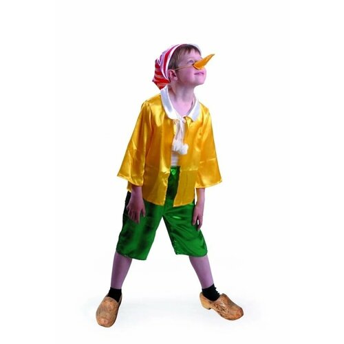 Карнавальный костюм для мальчика Буратино размер 104 - 52 взрослый карнавальный костюм ec 201014 буратино