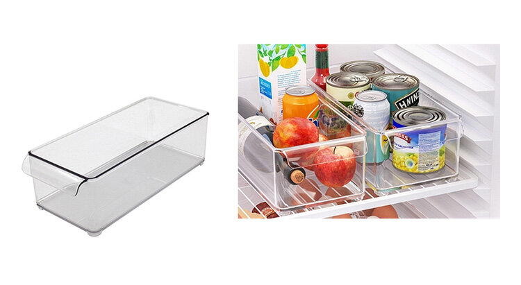 Емкость для холодильника ИК 69600000 mannaz 32,9х14,3х10,2 см (прозрачный) berossi