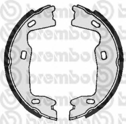 Тормозные колодки BREMBO , барабанные, задние - фото №7