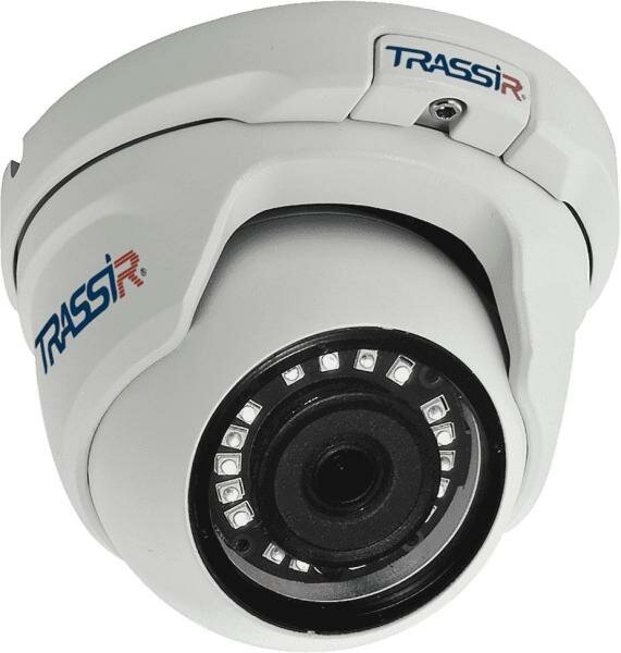 Камера видеонаблюдения IP Trassir TR-D4S5 v2 2.8-2.8мм цв. корп: белый