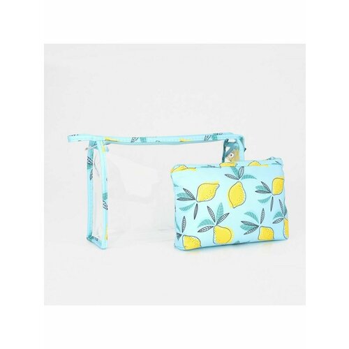 фото Косметичка голубой inner balance