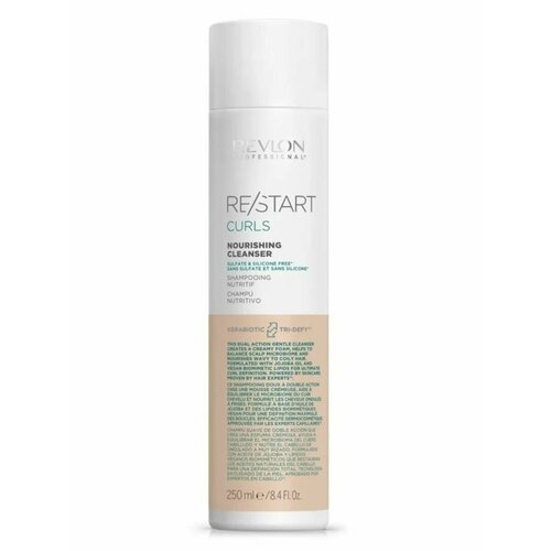 Revlon RESTART Curls Бессульфатный питательный для вьющихся 250мл