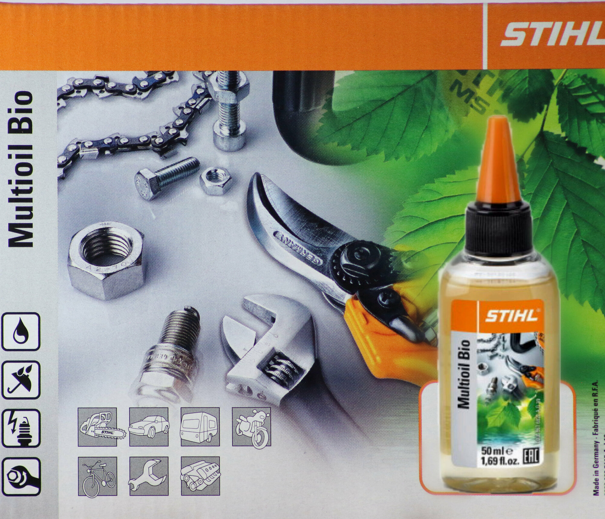 Смазка многофункциональная Multioil Bio 50мл STIHL