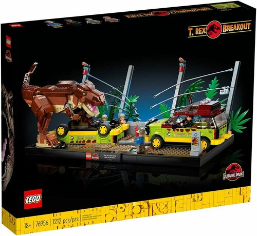 Конструктор LEGO 76956 Jurassic World T. rex Breakout