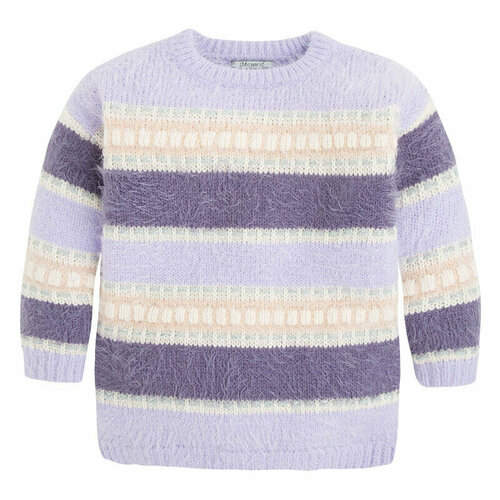 фото Свитер mayoral, размер 110 (5 лет), фиолетовый