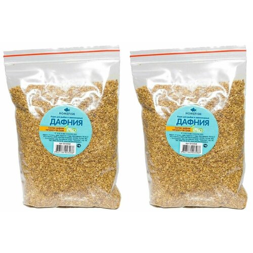 Homefish Корм сухой для рыб Дафния, 30 г, 2 уп