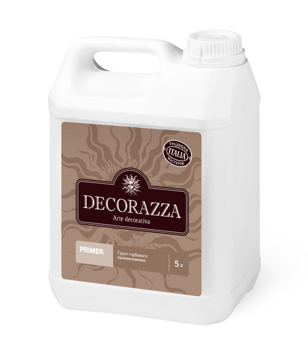 Грунт глубокого проникновения Decorazza Primer, 5л