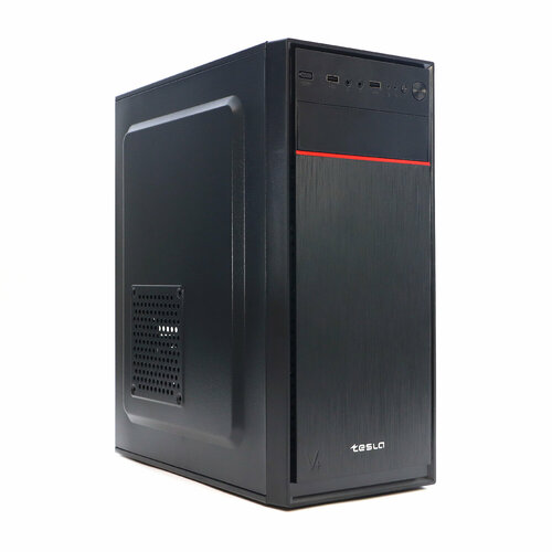 Корпус TESLA 3205BM ATX, Midi-Tower, без БП черный (TSL-3205-BM)