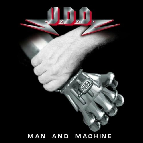 Виниловая пластинка U.D.O. Man And Machine LP Limited Edition Grey White Marbled