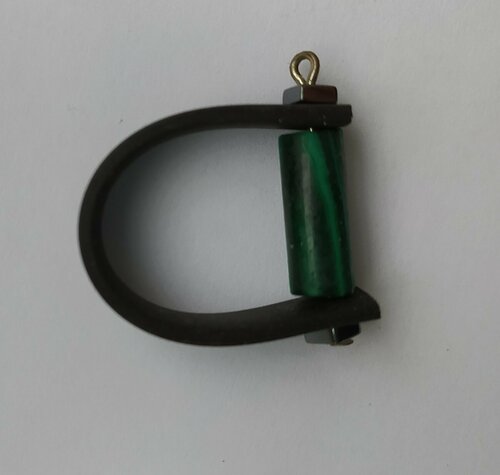 Кольцо, кварц, размер 20.2, зеленый