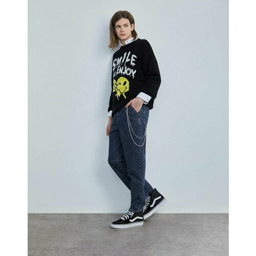 фото Джинсы gloria jeans, размер 9-10л/140 (35), синий