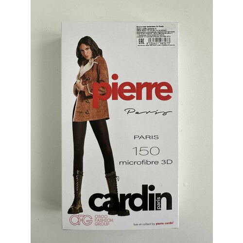 фото Колготки pierre cardin, 150 den, размер 2, коричневый