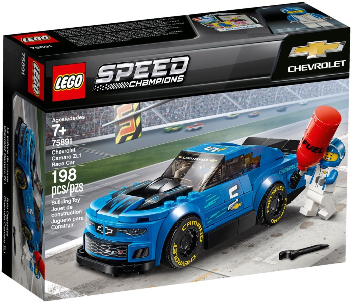 Конструктор LEGO Speed Champions 75891 Шевроле Камаро ZL1, 198 дет.