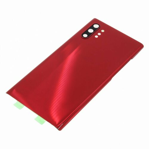 Задняя крышка для Samsung N975 Galaxy Note 10+, красный, AAA стекло задней камеры для samsung n975 galaxy note 10 в рамке черный