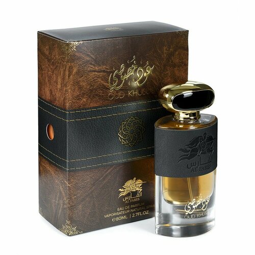 Парфюмерная мужская вода Al Fares unisex, Oud khususi, 80мл