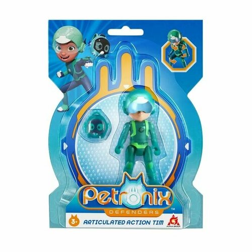 Petronix Игровой набор Фигурка героя Тим и рюкзак, 40799