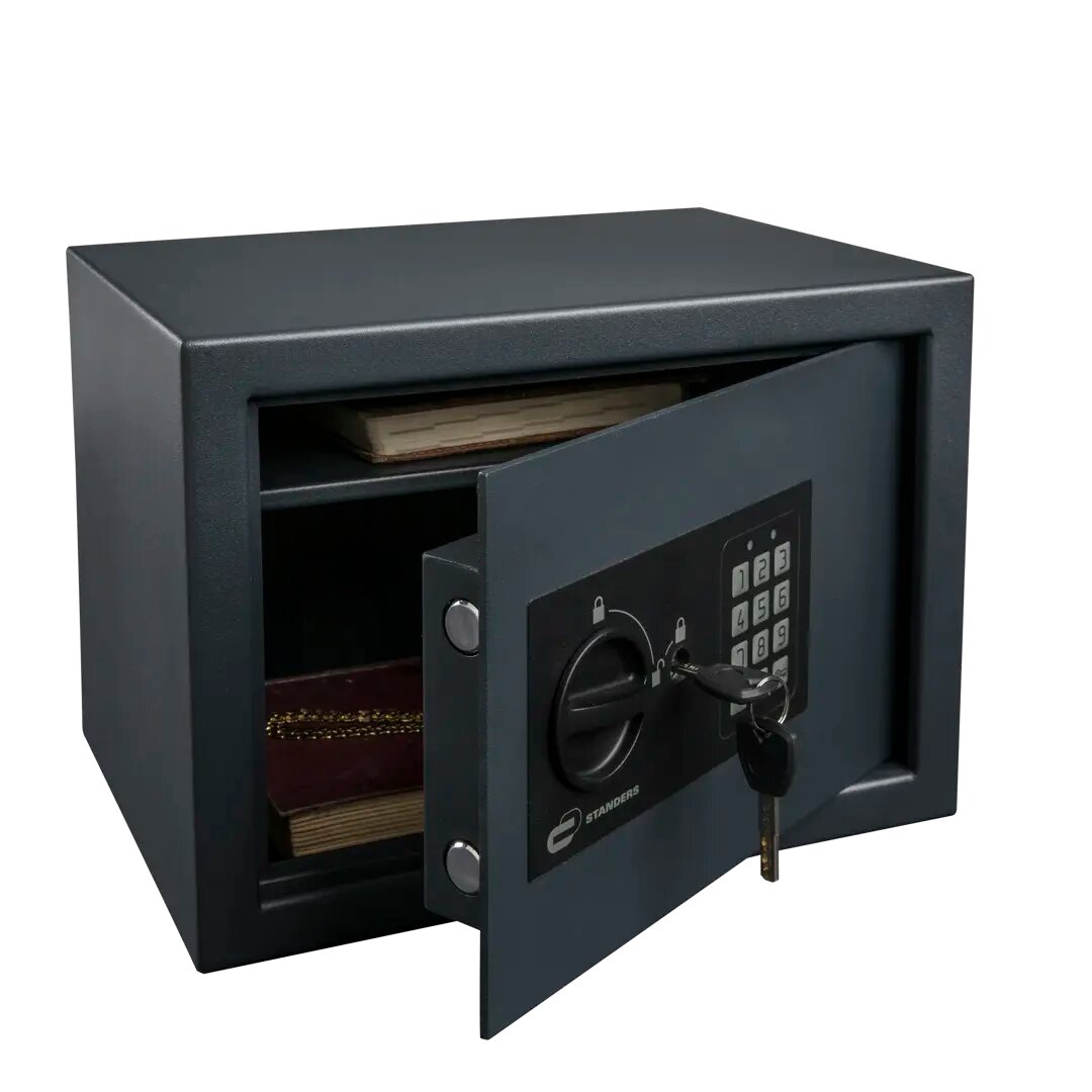 фото Сейф Standers 15/16 л электронный замок 35x25x25 см сталь