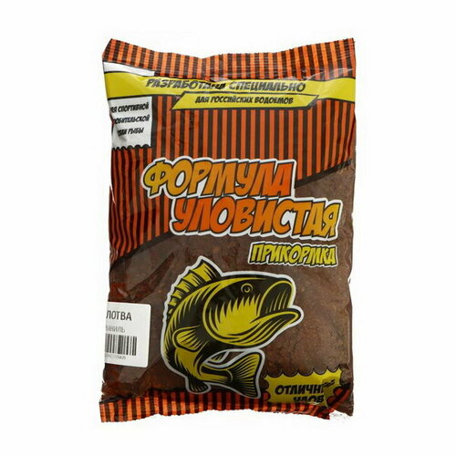 фото Прикормка "уловистая", плотва, ваниль, 800 г allvega