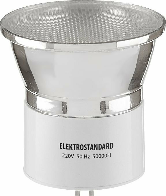 Elektrostandard лампа светодиодная MR16 7SMD, теплый свет, цоколь G5.3, 4W, 2 штуки