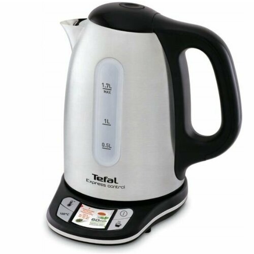 Чайник электрический Tefal Express Control KI240D10, черный/серый