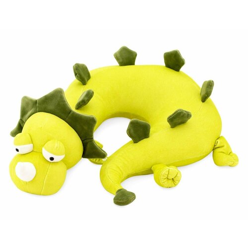 мягкие игрушки orange дракончик энди русалка 30 см Мягкая игрушка-подушка Зеленая Дремучка, 48 см, ORANGE TOYS 2406
