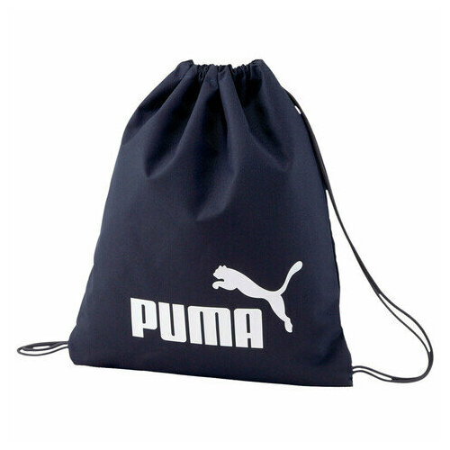 Сумка-мешок спорт. PUMA Phase Gym Sack, 07494343, полиэстер, синий