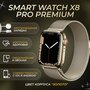 Smart Watch 8/Смарт часы X8 Pro для IOS и Android/серебро 45 mm/женские мужские