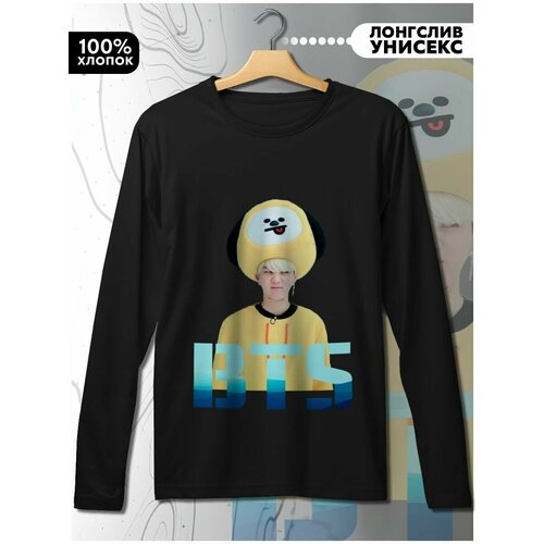 фото Лонгслив hypnotica, размер l, черный